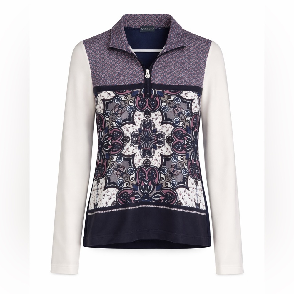 Golfino Patterned Long Sleeve Top